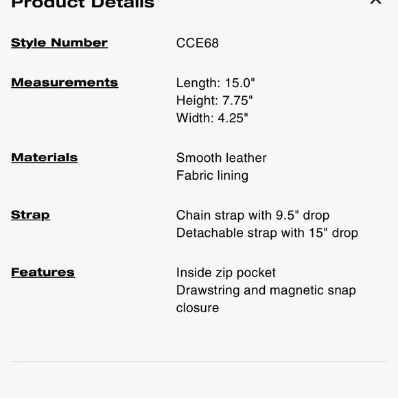 Coach large Faye leather bag - Picture 11 of 11